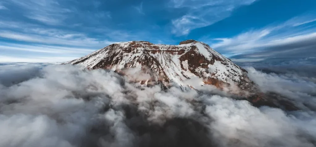 Mount Kilimanjaro climb – hikers on the Machame Route